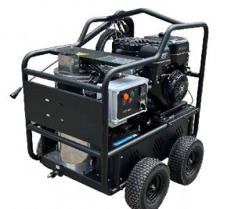 内燃机驱动柴油加热高压清洗机